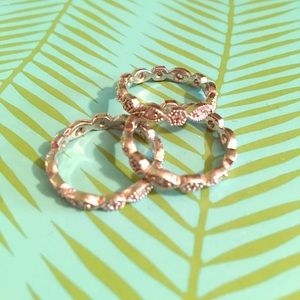 Stella and Dot Stackable Deco Rings